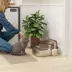 PawHut Stainless Steel Cat Litter Box with High Sided Enclosure, Scoop, Non-Sticky & Anti-Urine Leak image thumbnail 2