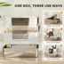 PawHut XL Stainless Steel Litter Box w/ 100° Flip Top, Scoop, Side Top Dual Entry, Odor Free image thumbnail 5