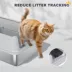 PawHut XL Stainless Steel Cat Litter Box for Big and Multiple Cats with High Wall Side, Scoop image thumbnail 6
