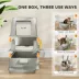 PawHut 80L XL Stainless Steel Cat Litter Box for Big Cats with Flip Cover, Pull-Out Drawer Tray image thumbnail 7