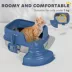 PawHut Stainless Steel Cat Litter Box, Cat Litter Box with High Side and Scoop, Anti-Leakage image thumbnail 7