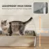 PawHut XL Stainless Steel Cat Litter Box, 80L Kitty Litter Box with Front/Top Entry, Trapping Step image thumbnail 5