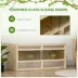 PawHut Reptile Terrarium, 58 Gallon Reptile Tank with Sliding Doors, Breathable Mesh image thumbnail 6