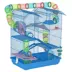 PawHut Hamster Habitat, 5 Tiers with Tunnel Tube System, Exercise Wheel and Water Bottle image thumbnail 1