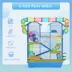 PawHut Hamster Habitat, 5 Tiers with Tunnel Tube System, Exercise Wheel and Water Bottle image thumbnail 4