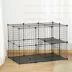 PawHut 39 Pcs Small Animal Cage Metal Wire with Ramps for Rabbit, Chinchilla, Rat, Guinea Pig image thumbnail 2