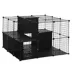 PawHut 56 Panels Pet Playpen Small Animal Cage image thumbnail 1