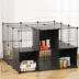 PawHut 56 Panels Pet Playpen Small Animal Cage image thumbnail 2