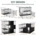 PawHut 56 Panels Pet Playpen Small Animal Cage image thumbnail 4