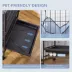 PawHut Small Animal Cage with Hammock, 3-Tier Cage Removable Tray image thumbnail 7