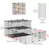 PawHut 46 Panels Pet Playpen, DIY Playpen, Indoor Portable Pet Fence image thumbnail 3