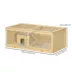 PawHut Small Animals Kit Hutch w/ Sliding Tray, Exercise Play House image thumbnail 3