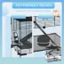 PawHut Hamster Cage, Gerbil Cage with Glass Basin for Small Hamsters image thumbnail 5