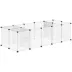 PawHut 20 Panels DIY Small Animal Cage with Door, 1 Top Cover Panel image thumbnail 1