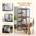 PawHut Rolling Small Animal Cage 53.5"H w/ Removable Tray, Storage Shelf image thumbnail 5