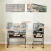 PawHut 3 Tier Rolling Hamster Cage with 7" Deep Tray, Storage Shelf, Big Exercise Wheel, Tube System image thumbnail 3