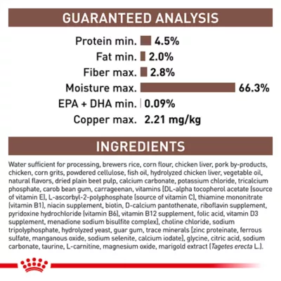 Royal Canin Veterinary Diet Selected Protein PD Adult Wet Dog Food - Loaf, 13.7 OZ - Image 5