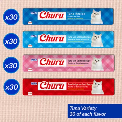 Inaba Churu Lickable Cat Treat - Tuna Variety Pack - Image 3