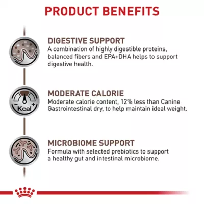 Royal Canin Veterinary Diet Gastrointestinal Moderate Calorie Adult Dry Dog Food - Image 3