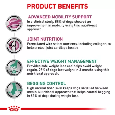 Royal Canin Veterinary Diet Multifunction Adult Dry Dog Food - Advanced Mobility Support + Satiety - Image 3