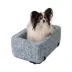 Snoozer® Pet Products Luxury Console Dog Car Seat W/ Microsuede Fabric & Safe Strap, Palmer Indigo image thumbnail 1