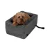 Snoozer® Pet Products Luxury Console Dog Car Seat W/ Microsuede Fabric & Safe Strap, Merlin Pewter image thumbnail 1