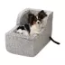 Snoozer® Pet Products Luxury Highback Console Dog Car Seat W/ Safety Strap, Palmer Dove image thumbnail 1