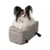 Snoozer® Pet Products Luxury Console Dog Car Seat W/ Microsuede Fabric & Safe Strap, Merlin Linen image thumbnail 1