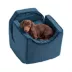 Snoozer® Pet Products Luxury Lookout 1 Elevated Dog Car Seat W/ Safety Strap, Sapphire image thumbnail 1