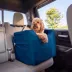 Snoozer® Pet Products Luxury Lookout 1 Elevated Dog Car Seat W/ Safety Strap, Sapphire image thumbnail 2