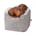 Snoozer® Pet Products Luxury Lookout 1 Elevated Dog Car Seat W/ Safety Strap, Palmer Dove image thumbnail 1