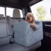 Snoozer® Pet Products Luxury Lookout 1 Elevated Dog Car Seat W/ Safety Strap, Palmer Indigo image thumbnail 2