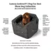Snoozer® Pet Products Luxury Lookout 1 Elevated Dog Car Seat W/ Safety Strap, Merlin Linen image thumbnail 3
