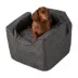 Snoozer® Pet Products Luxury Lookout 1 Elevated Dog Car Seat W/ Safety Strap, Merlin Pewter image thumbnail 1