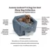 Snoozer® Pet Products Luxury Lookout 2 Elevated Dog Car Seat  W/ Safety Strap, Palmer Dove image thumbnail 3