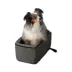 Snoozer® Pet Products Luxury Console Dog Car Seat W/ Microsuede Fabric & Safe Strap, Anthracite image thumbnail 1