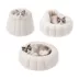 PawsPik 3-in-1 Convertible Plush Cave, Donut & Bolster Bed for Dogs & Cats, Medium image thumbnail 1