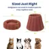 PawsPik 3-in-1 Convertible Plush Cave, Donut & Bolster Bed for Dogs & Cats, Medium image thumbnail 8