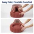 PawsPik 3-in-1 Convertible Plush Cave, Donut & Bolster Bed for Dogs & Cats, Medium image thumbnail 9