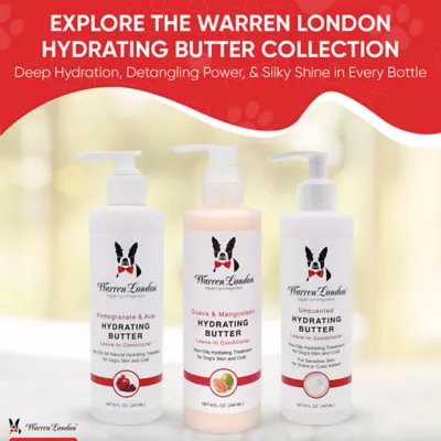 Warren London Hydrating Butter For Dogs, Leave-In Conditioner Treatment, Pomegranate & Acai- 8 Fl Oz - Image 6