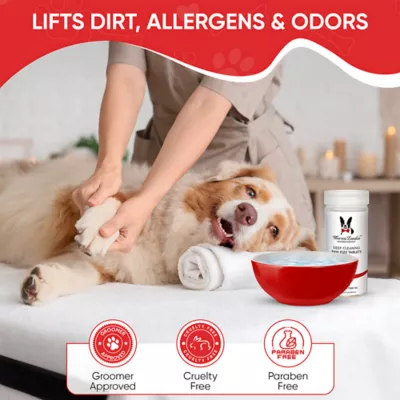 Warren London Deep Cleaning Paw Fizz Tablets W/ White Tea Tree Oil, Relieves Red & Itchy Paws- 12 Ct - Image 5