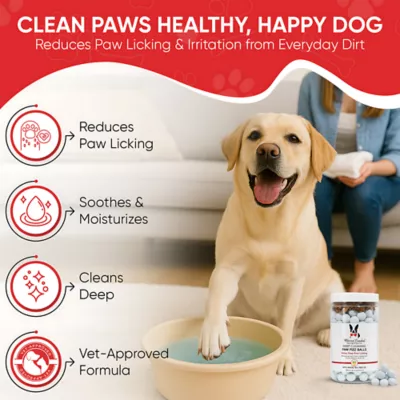 Warren London Deep Cleaning Paw Fizz Tablets W/ White Tea Tree Oil, Relieves Red & Itchy Paws- 12 Ct - Image 6