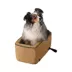 Snoozer® Pet Products Luxury Console Dog Car Seat W/ Microsuede Fabric & Safe Strap, Camel image thumbnail 1