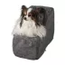 Snoozer® Pet Products Luxury Highback Console Dog Car Seat W/ Safety Strap, Merlin Pewter image thumbnail 1