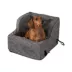 Snoozer® Pet Products Luxury Highback Console Dog Car Seat W/ Safety Strap, Merlin Pewter image thumbnail 1