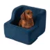 Snoozer® Pet Products Luxury Highback Console Dog Car Seat W/ Safety Strap, Sapphire image thumbnail 1