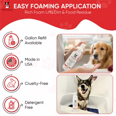 Warren London Cucumber Melon Foaming Facial For Dogs W/ Tearless Formula, Fresh Scented- 8 Fl Oz - Image 5