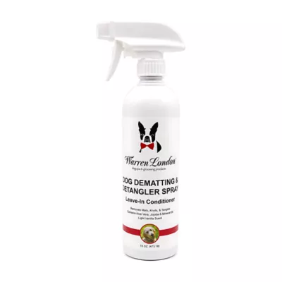 Warren london Dog De-Matting Leave-In Conditioned Spray, Professionally Formulated W/ Vanilla Scent - Image 1