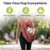 PawsPik Snuggle Sling Plush Pet Carrier with Storage Pocket for Dogs & Cats, Up to 10 lb image thumbnail 2