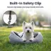 PawsPik Snuggle Sling Plush Pet Carrier with Storage Pocket for Dogs & Cats, Up to 10 lb image thumbnail 4